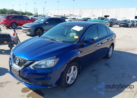 2017 Nissan Sentra S z USA, uszkodzony, nr VIN 3N1AB7APXHY263751